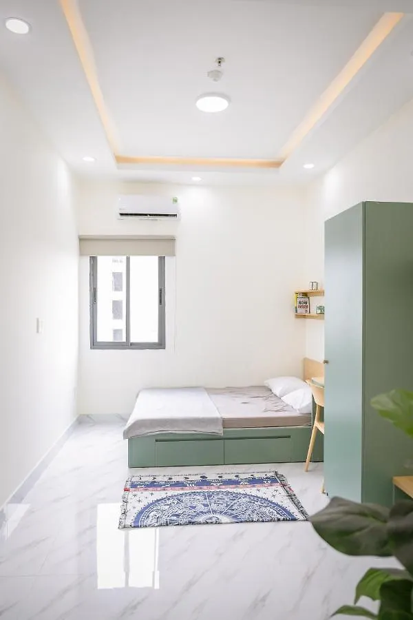 Btw Airport & D1 Center, Fast Wifi & Check-In 24/7 Apartment Ho Chi Minh City 0*,