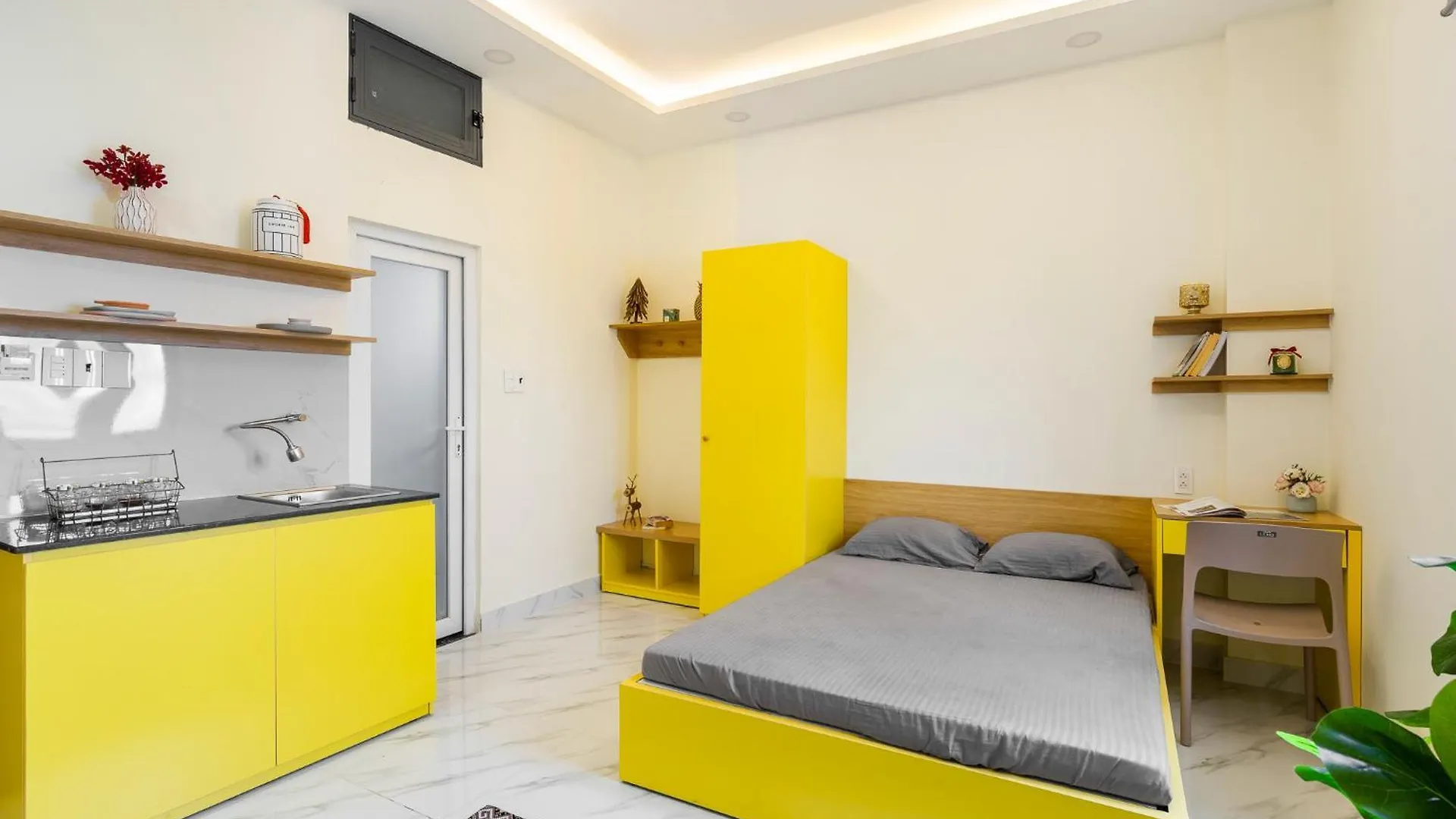 Btw Airport & D1 Center, Fast Wifi & Check-In 24/7 Apartment Ho Chi Minh City Vietnam